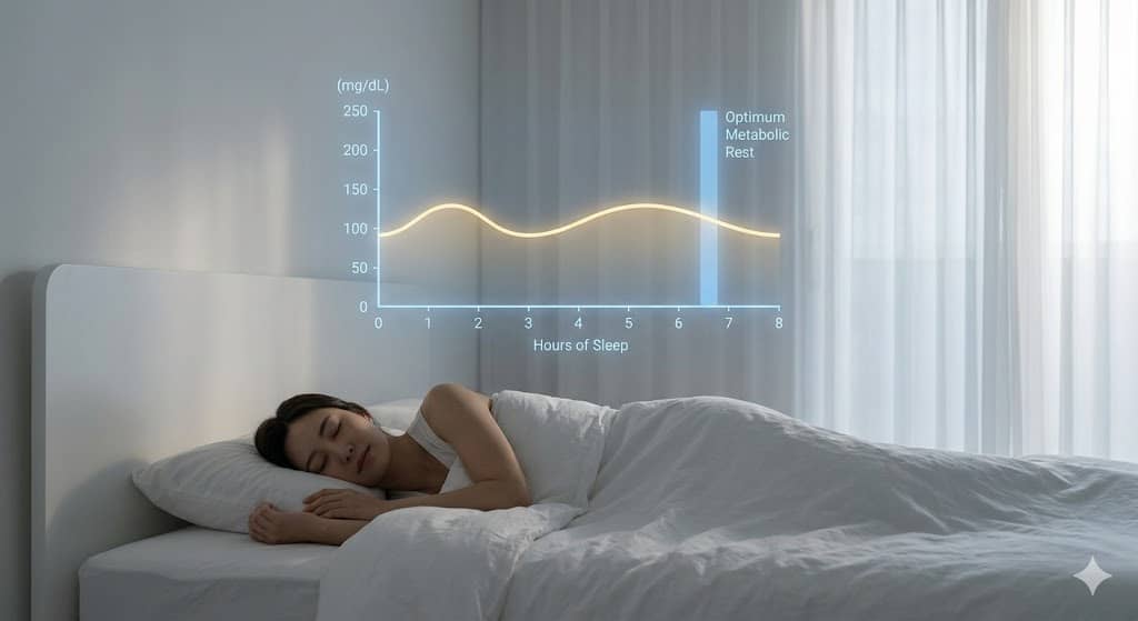 Sleep and blood sugar chart